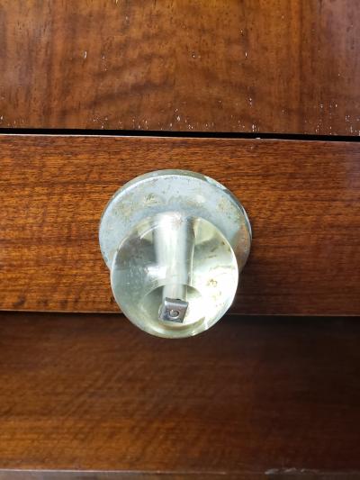 A Fine Small French Art Deco Walnut Bar