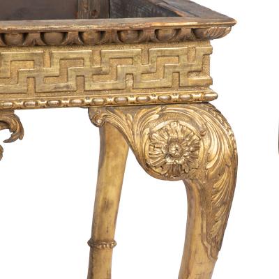 A Fine and Important 19 th Century Giltwood Side Table in the Irish George II