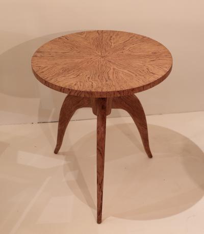 A French 1950s Burrwood Occasional Table
