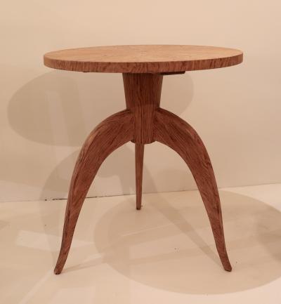 A French 1950s Burrwood Occasional Table