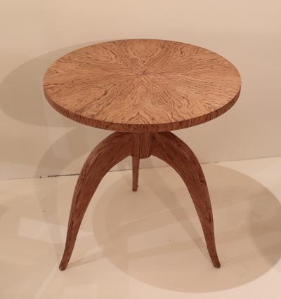 A French 1950s Burrwood Occasional Table