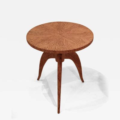 A French 1950s Burrwood Occasional Table