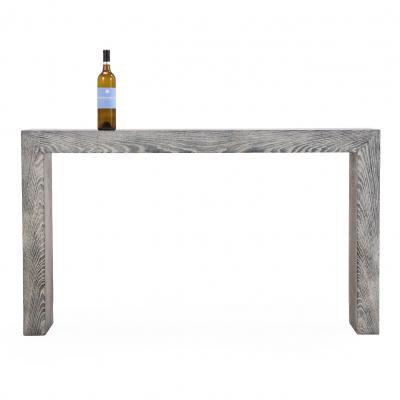 A French Dark Cerused Oak Console Table C 1975 