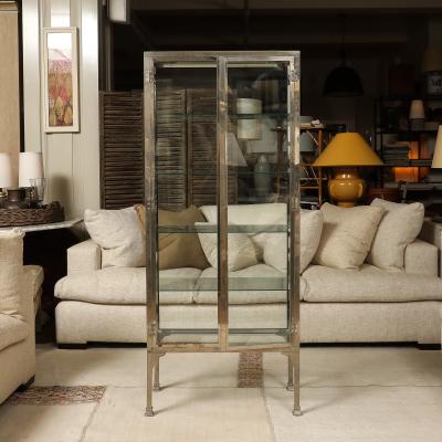 A French Deco Chrome Cabinet