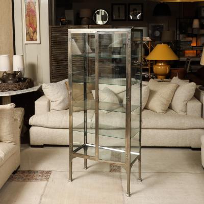 A French Deco Chrome Cabinet