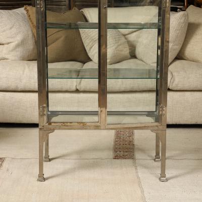 A French Deco Chrome Cabinet