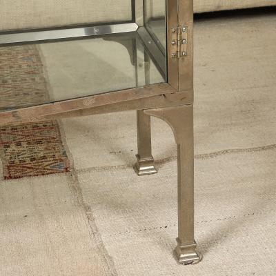 A French Deco Chrome Cabinet