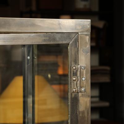 A French Deco Chrome Cabinet