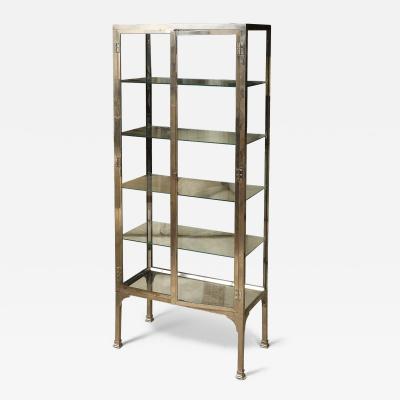 A French Deco Chrome Cabinet