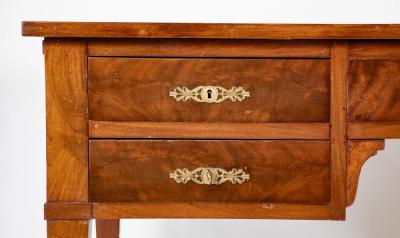 A French Directoire Leather Top Classical Desk