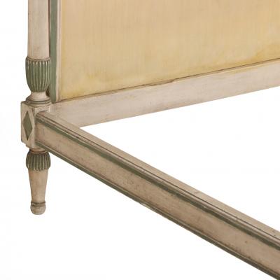 A French Directoire Style Painted and Carved Bed C 1920 