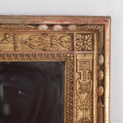 A French Empire gold mirror 19th C