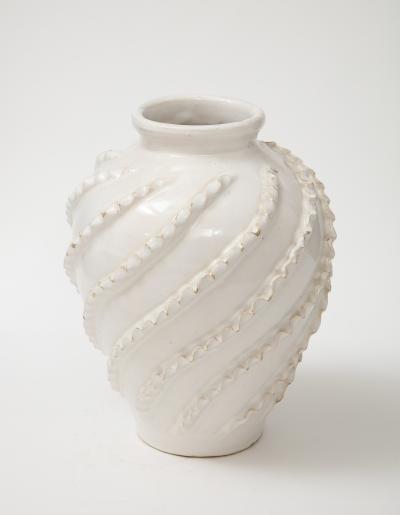 A French Faience Vase