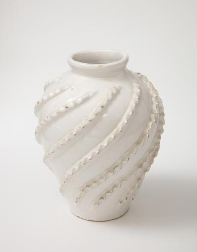 A French Faience Vase