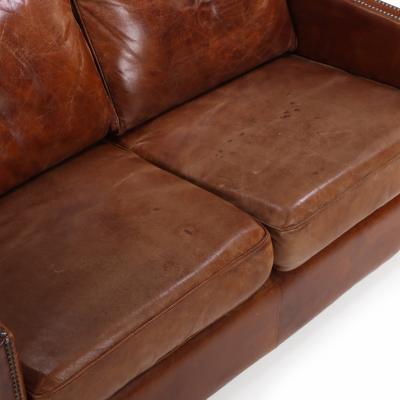 A French Leather Sofa C 1980 