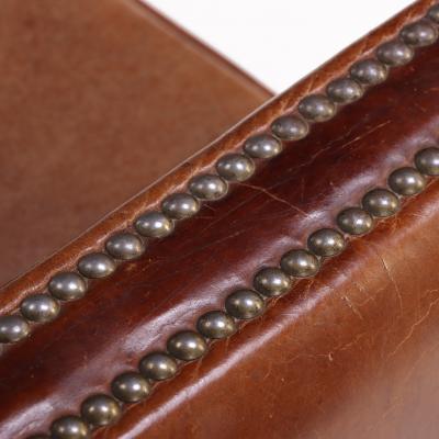 A French Leather Sofa C 1980 