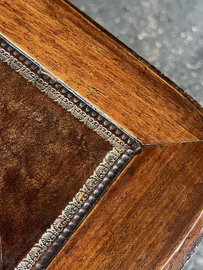 A French Louis XV Style Rosewood Veneered Bureau en Pente