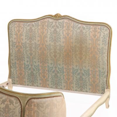 A French Louis XV style Corbielle form Full Size Bed C 1940 