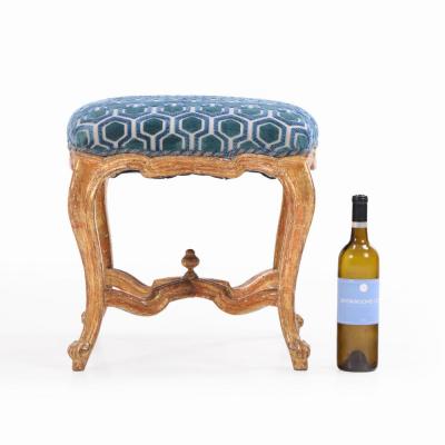 A French Louis XV style Giltwood Stool C 1900 