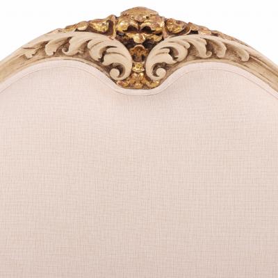 A French Louis XV style Painted Full Size Bed C 1930 