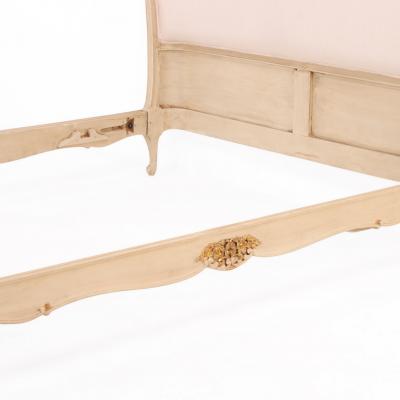 A French Louis XV style Painted Full Size Bed C 1930 