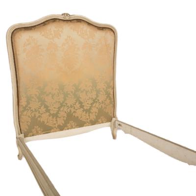 A French Louis XV style painted twin bed C 1940 