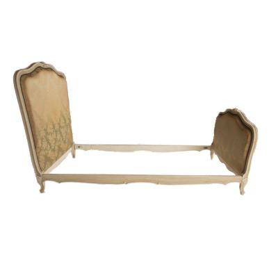 A French Louis XV style painted twin bed C 1940 