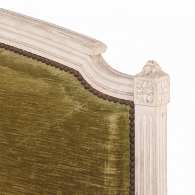 A French Louis XVI Style Painted Full Size Bed C 1940 