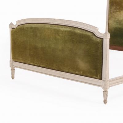 A French Louis XVI Style Painted Full Size Bed C 1940 