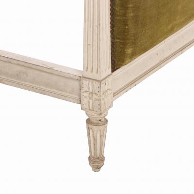 A French Louis XVI Style Painted Full Size Bed C 1940 