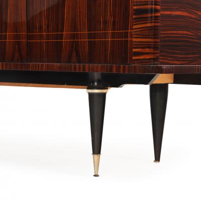 A French Modernist Macassar Ebony Sideboard Credenza Bar Cabinet C 1960 