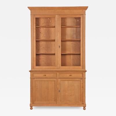 A French Oak Cabinet a deux corps C 1880 