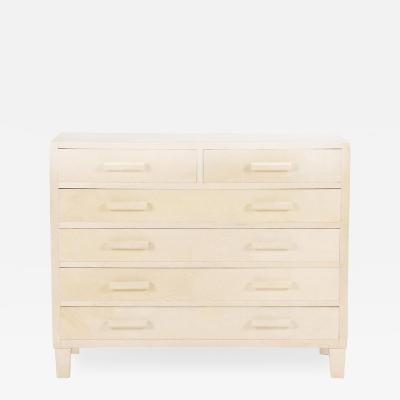 A French Parchment Covered Dresser C 1940 