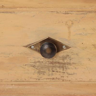 A French Pine Chest of Drawers With Painted Top 19th C 