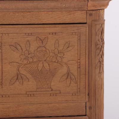 A French carved oak dresser C 1880 