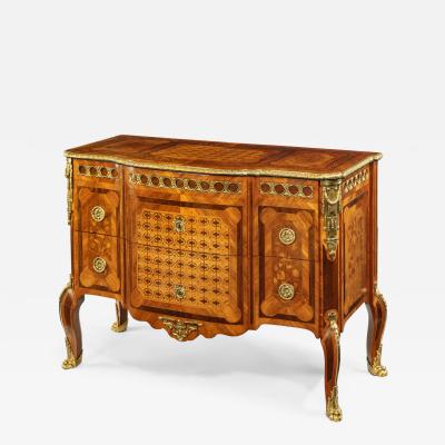 A French kingwood marquetery commode