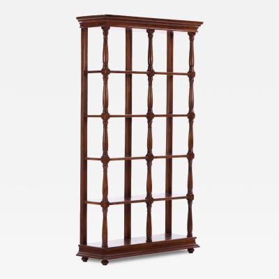 A French oak open etagere C 1960 