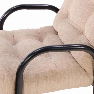 A French tubular iron armchair C 1960 