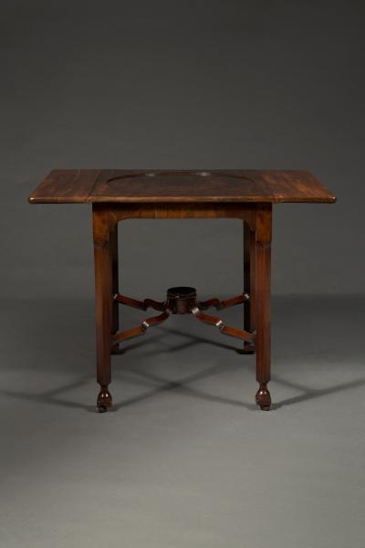 A George III Mahogany Pembroke Table Of Most Unusual Experimental Design