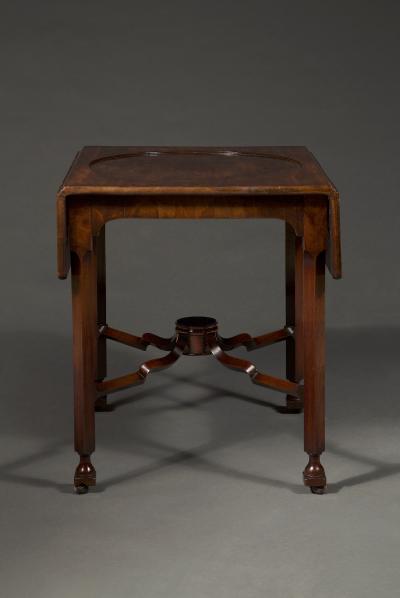 A George III Mahogany Pembroke Table Of Most Unusual Experimental Design
