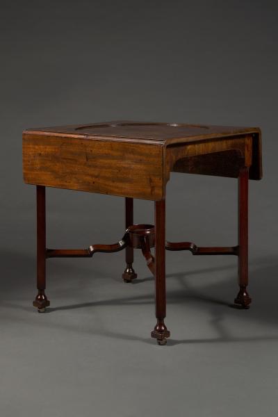 A George III Mahogany Pembroke Table Of Most Unusual Experimental Design