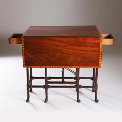 A George III mahogany spider leg table attributed to Thomas Chippendale 1768