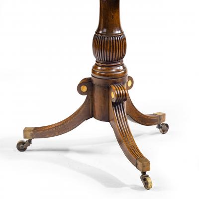 A George IV Anglo Chinese amboyna card table