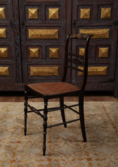 A George IV Cane Side Chair