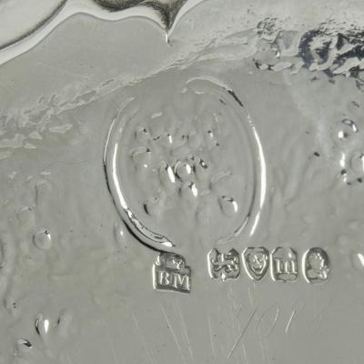 A George IV crested silver tray