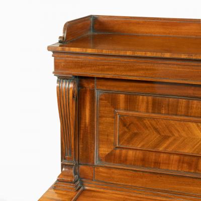 A George IV mahogany mechanical escritoire attributed to Gillows