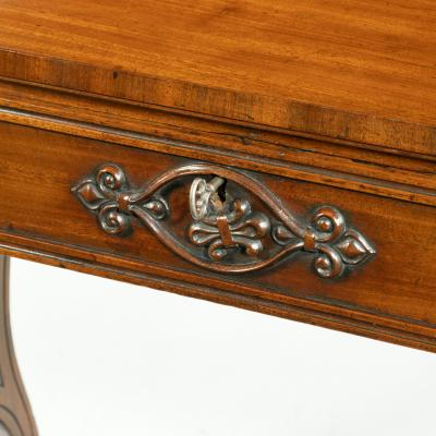A George IV mahogany mechanical escritoire attributed to Gillows