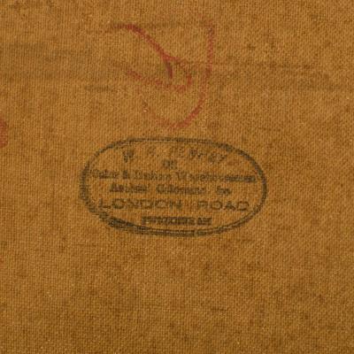 A German School oil painting of a countryside strawberry harvest 19th century 