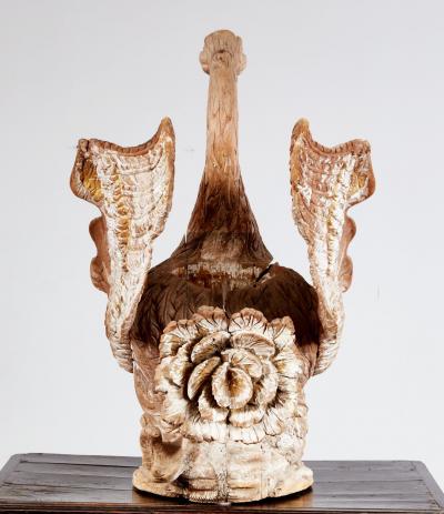 A Gilded Age Conservatory Swan