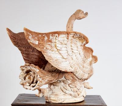 A Gilded Age Conservatory Swan